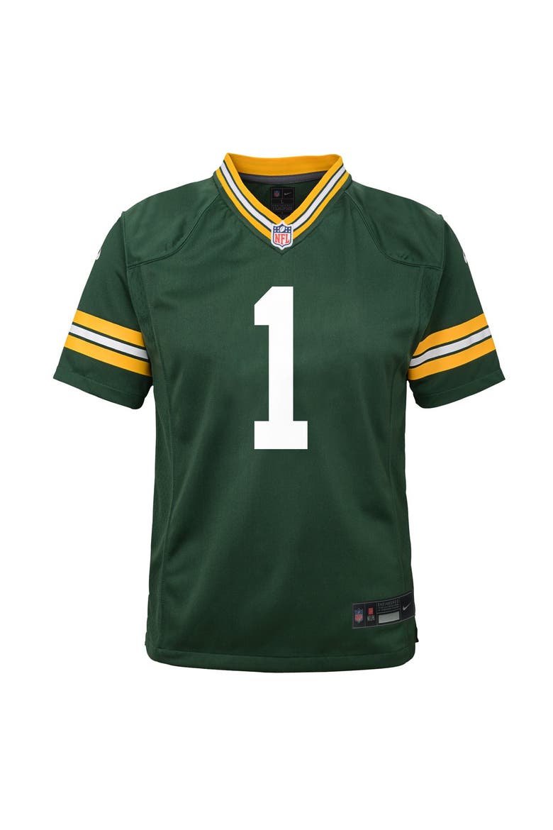 Toddler Nike Micah Parsons Green Green Bay Packers Team Game Jersey, Alternate, color, Green