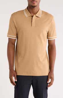 BOSS Parlay Tipped Cotton Polo