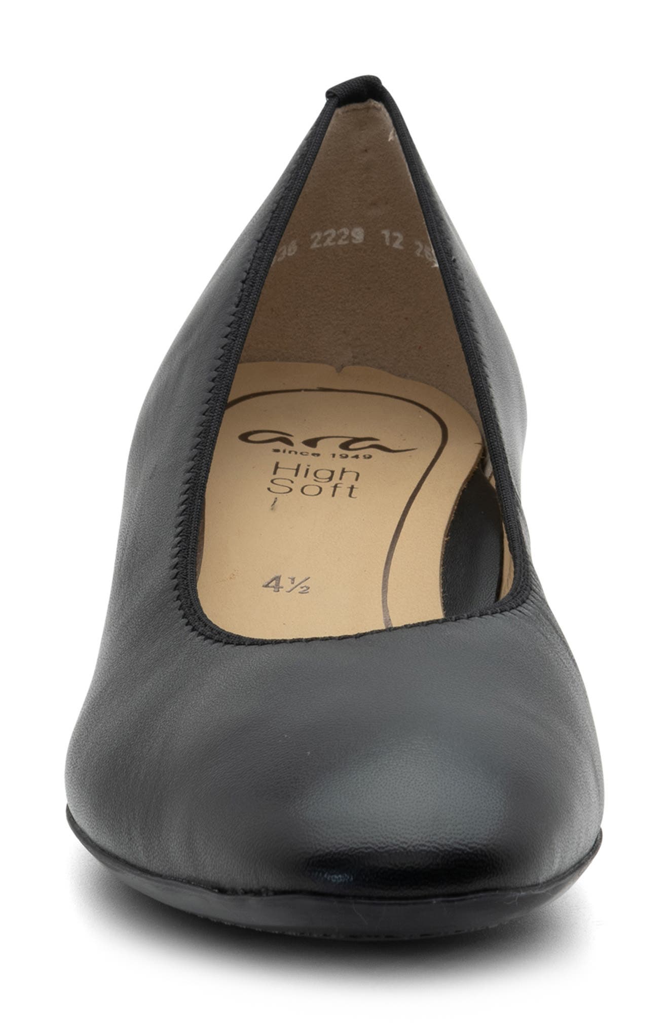 ara Milan Pump, Alternate, color, Black