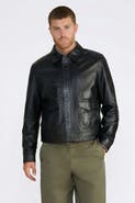FURNIQ UK Maddox Leather Jacket