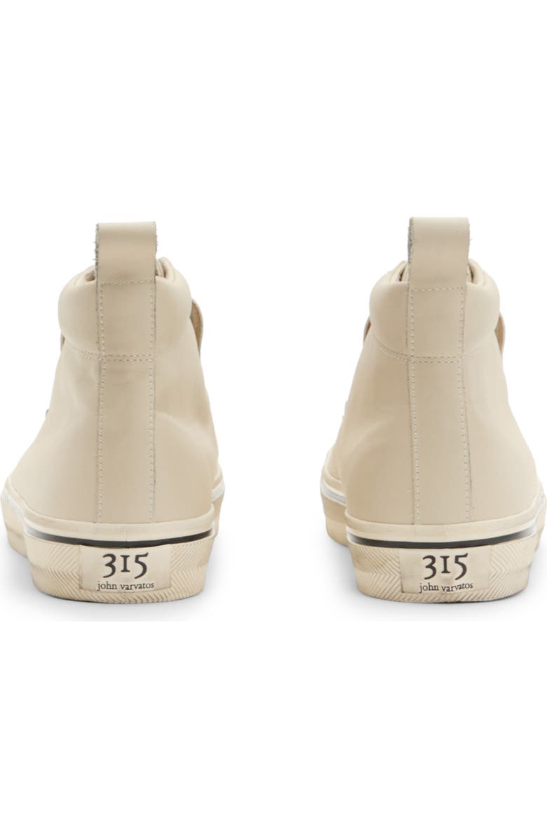 John Varvatos 315 Zip Vulcanized Mid Top Sneaker, Alternate, color,