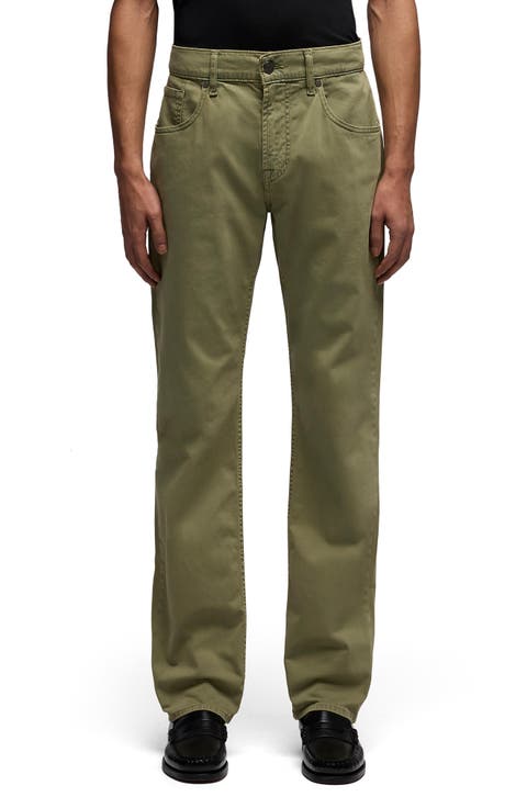 Comfort Sateen The Straight Leg Jeans