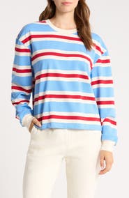 Year of Ours Long Sleeve Jersey Stripe Tee