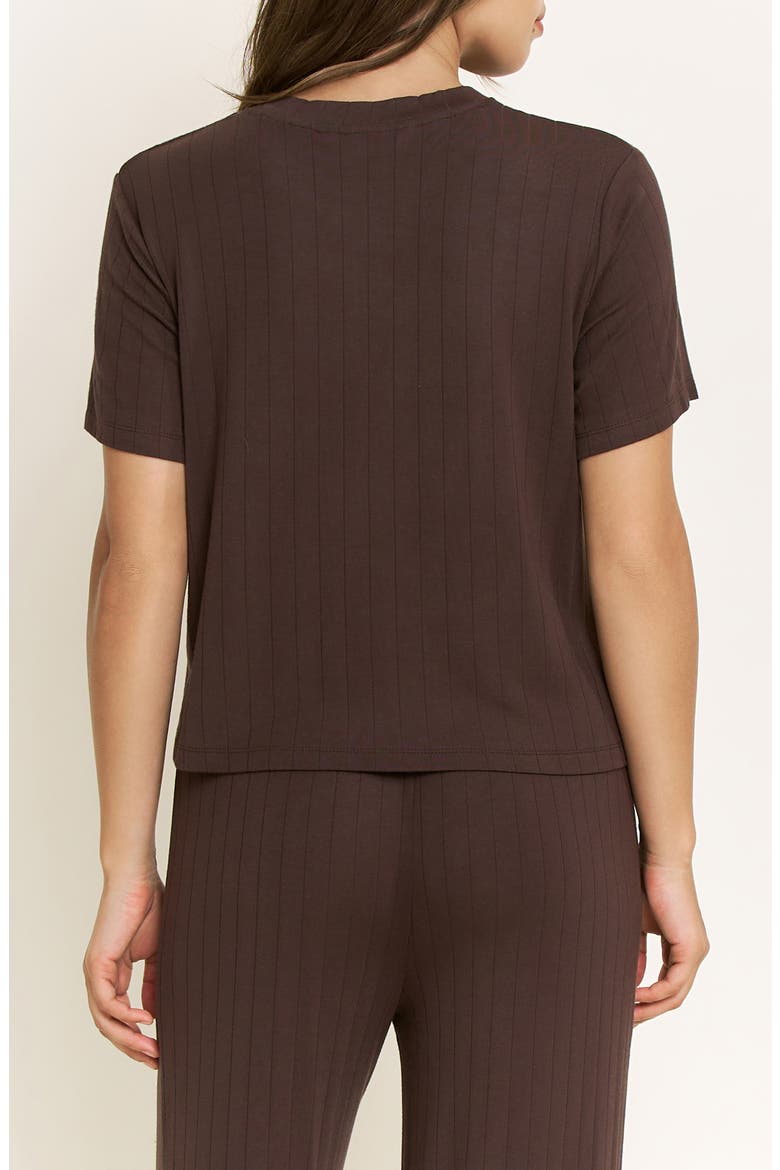 Cloud Modal Tee, Alternate, color, CHOCOLATE