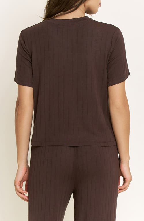 Honeydew Cloud Modal Tee In Brown