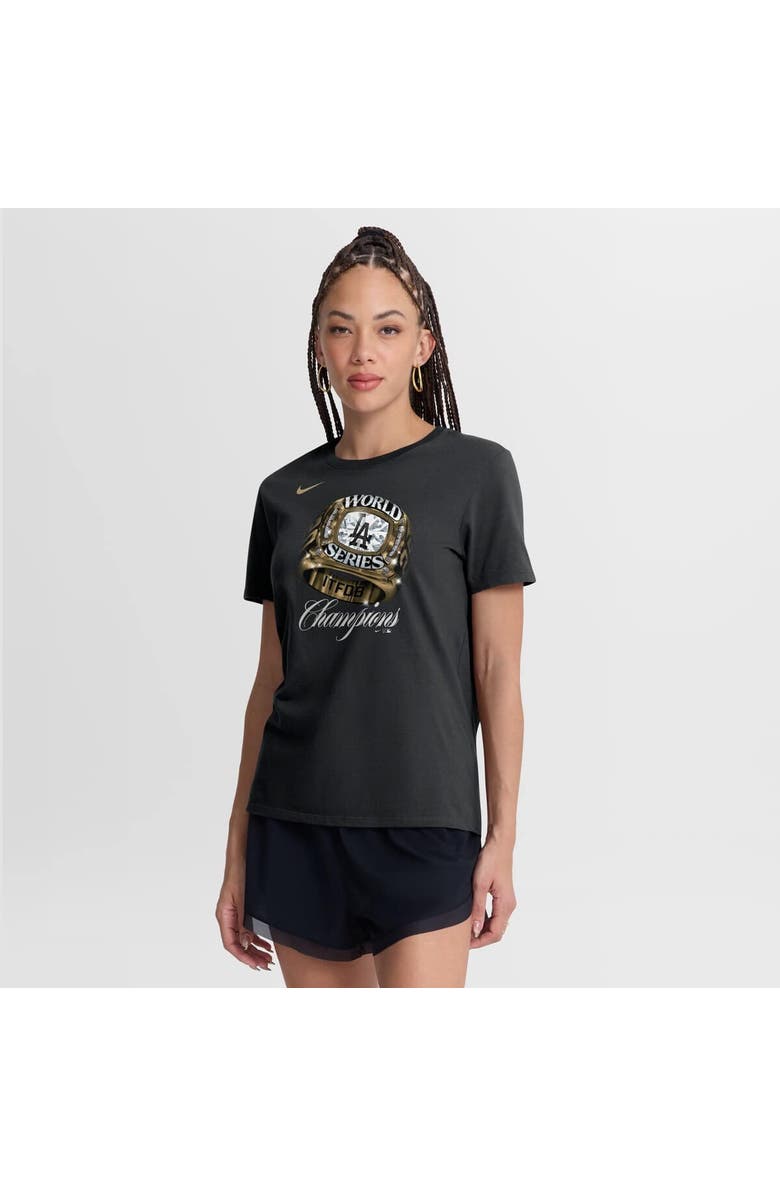 Nike Women's Nike  Black Los Angeles Dodgers 2026 Gold Collection Graphic T-Shirt, Main, color, Black