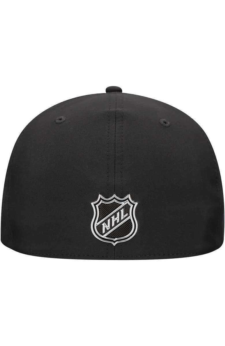 FANATICS Men's Fanatics  Black San Jose Sharks Training Camp Fitted Hat, Alternate, color, Black
