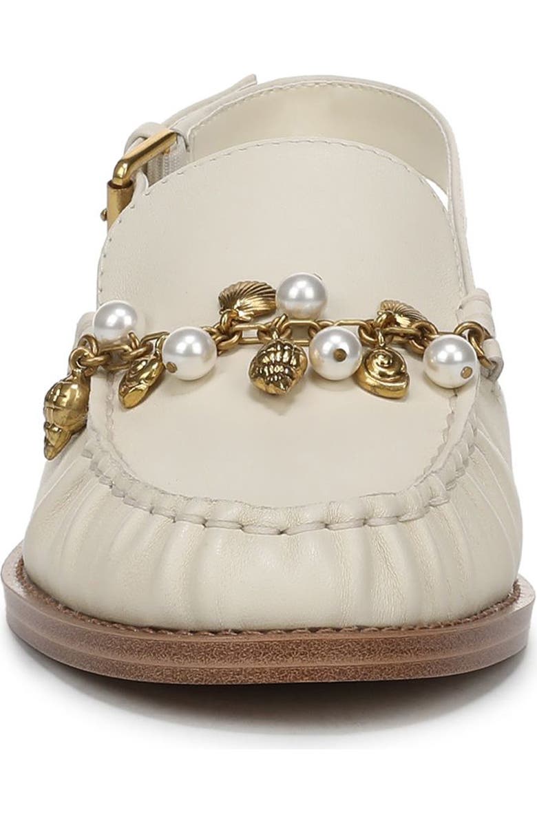 Franco Sarto Sully Slingback Loafer, Alternate, color, Marshmallow