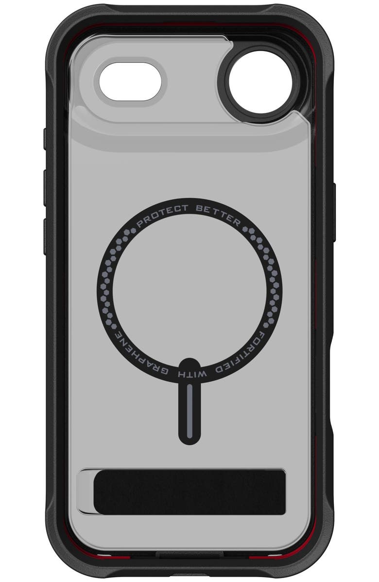 ZAGG Rainier Snap MagSafe Case with Kickstand, Alternate, color, Black