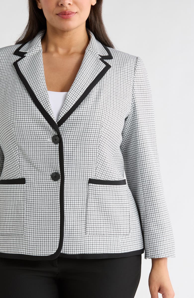 KASPER Framing Two-Button Jacket, Alternate, color, 