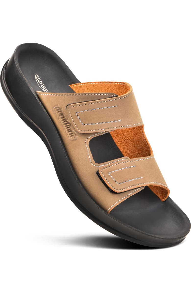 AEROTHOTIC Urania Waterproof Slide Sandal, Main, color,