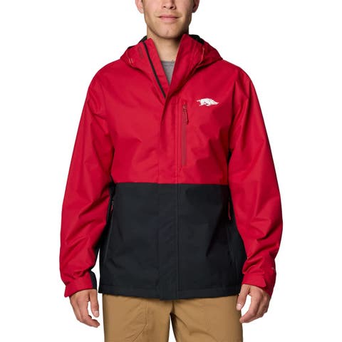 Men's Columbia  Cardinal Arkansas Razorbacks Field Bound Omni-Tech™ Full-Zip Jacket