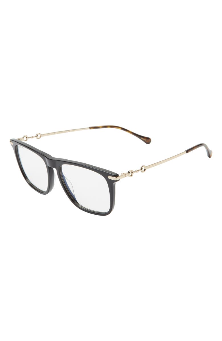 Gucci 55mm Square Sunglasses, Alternate, color, 