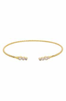 Diamond Mesh Cuff Bangle
