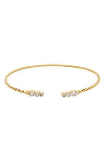 Diamond Mesh Cuff Bangle