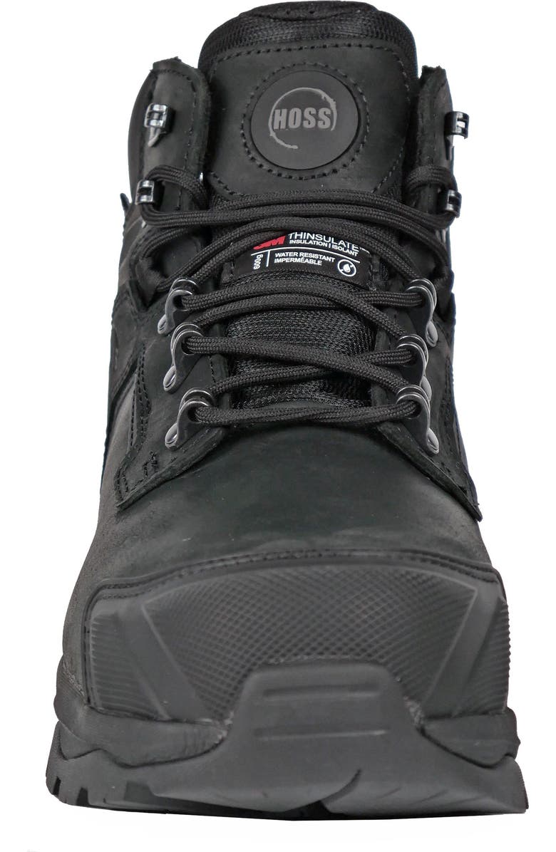 Hoss Boot Company HOSS Chiller Insulated Composite Toe Waterproof Work Boot, Alternate, color, Black