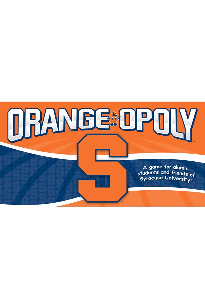 Syracuse University Orangeopoly Monopoly Board Game, Alternate, color, Multicolored