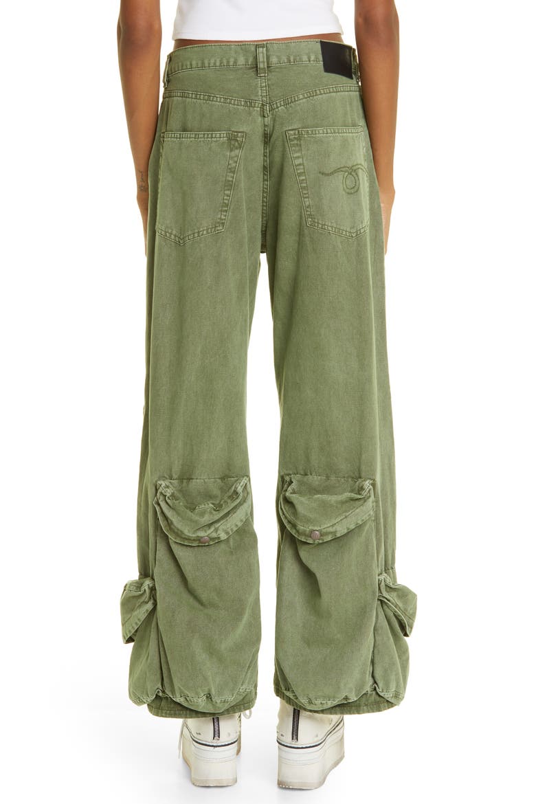 Multipocket Utility Jeans, Alternate, color, OLIVE