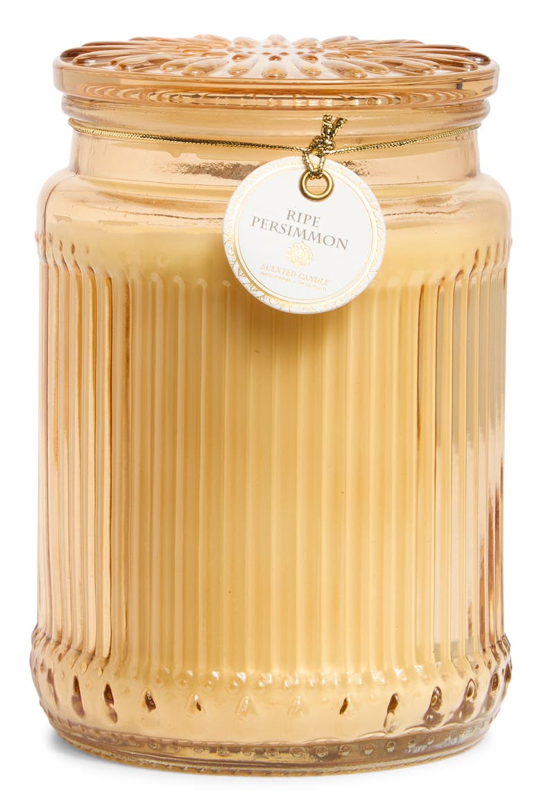 Ripe Permission Artisan Scented Candle, Main, color, RIPE PERSIMMON