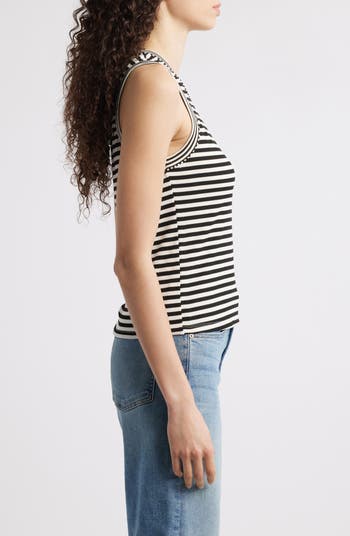 Stripe Rib Tank