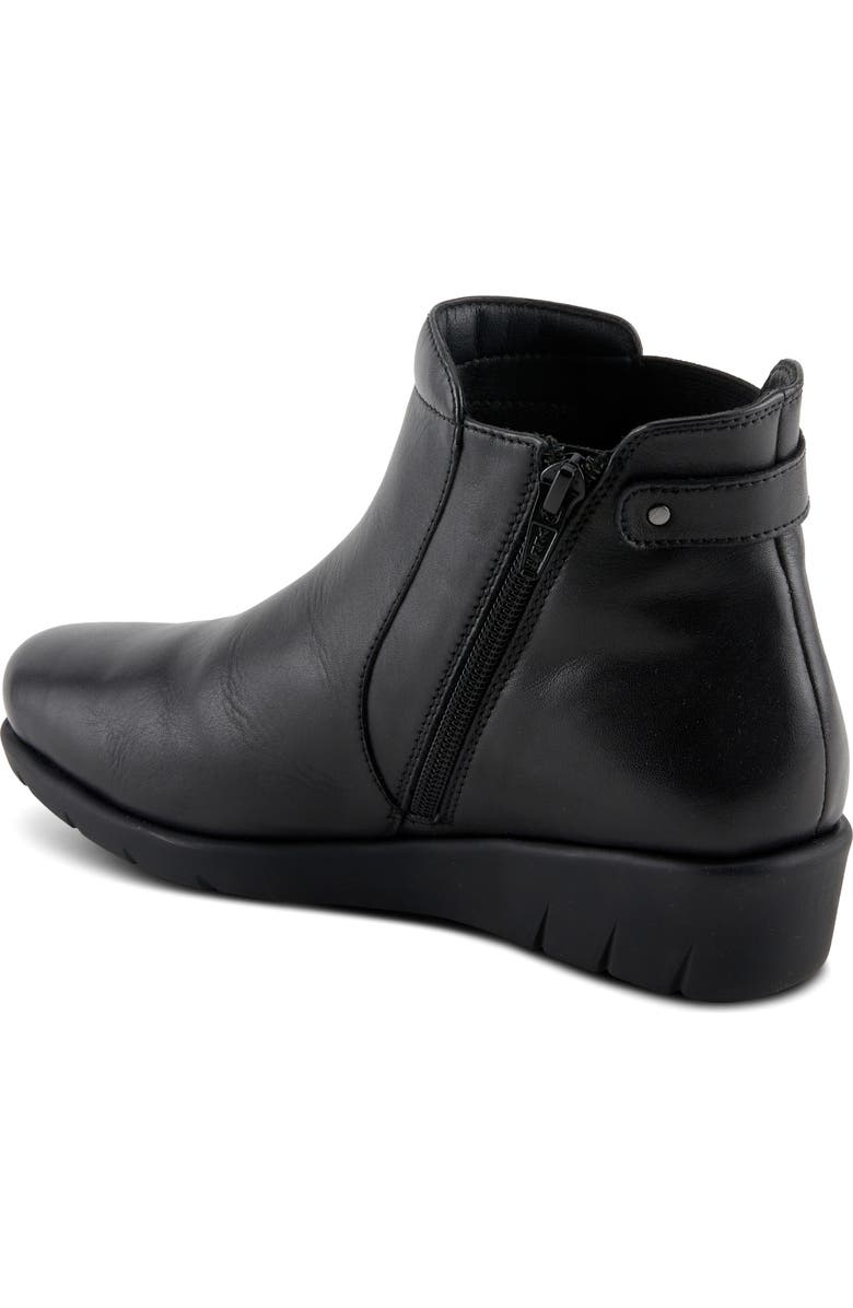Spring Step Apso Platform Wedge Bootie, Alternate, color, Black