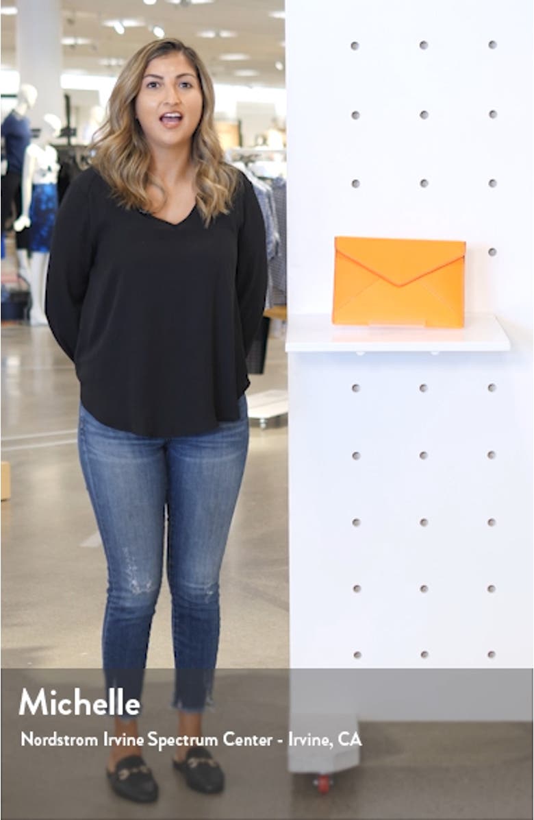 Leo Leather Clutch, sales video thumbnail