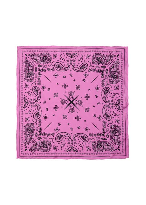 Paisley Silk Bandana Scarf 20