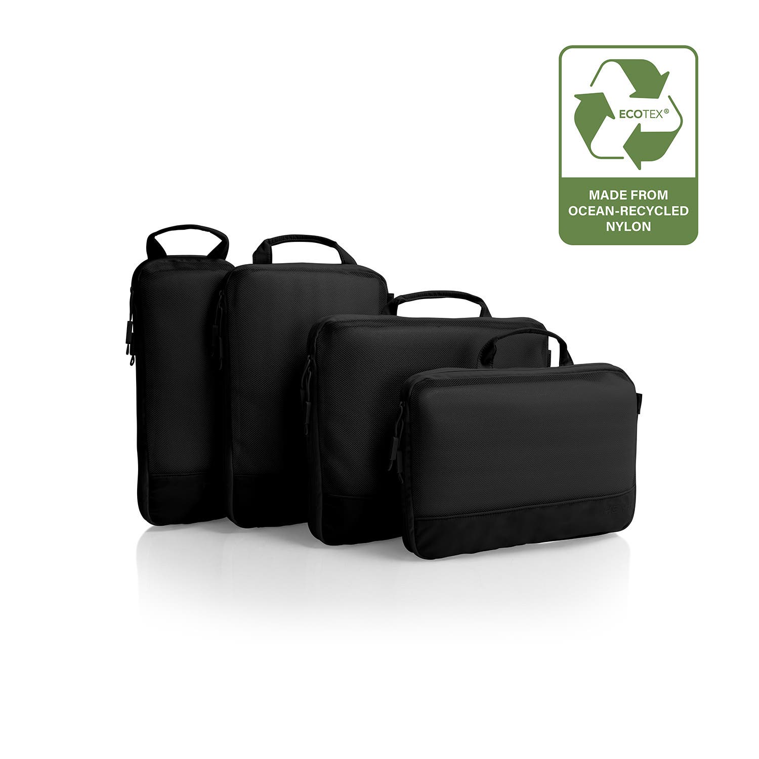 Heys EcoTex<sup>®</sup> Compression Packing Cube 4 Piece Set, Main, color, 