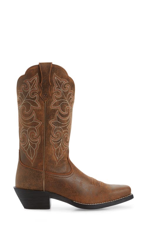 Ariat Roundup Western Boot In Brown