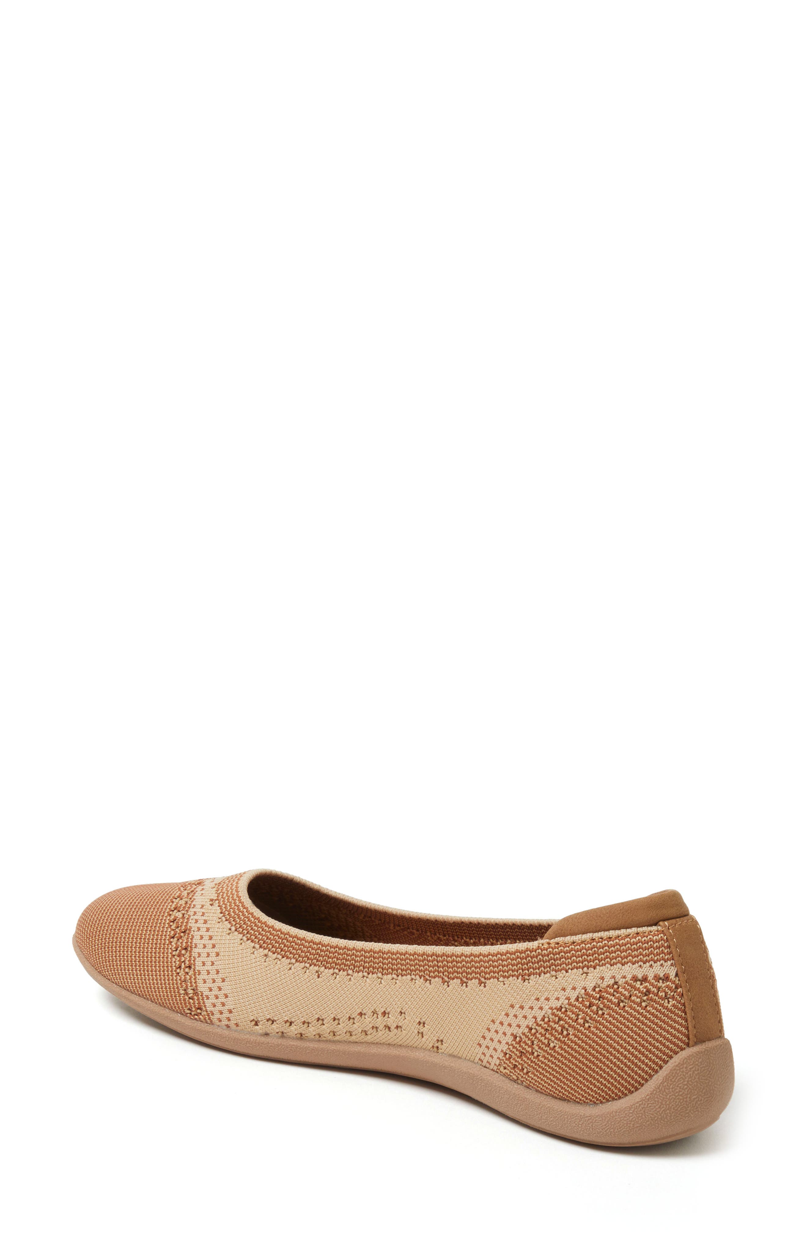 Misty Ballet Flat, Alternate, color, TAN