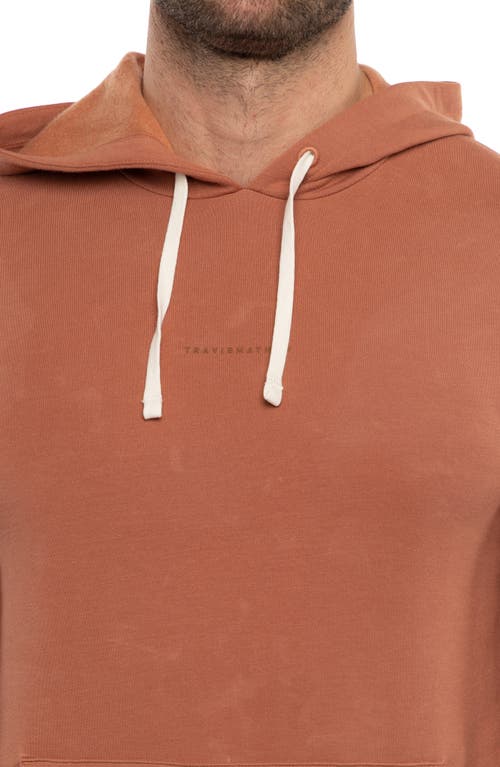 Travismathew Coastal Cloud Hoodie In Brown