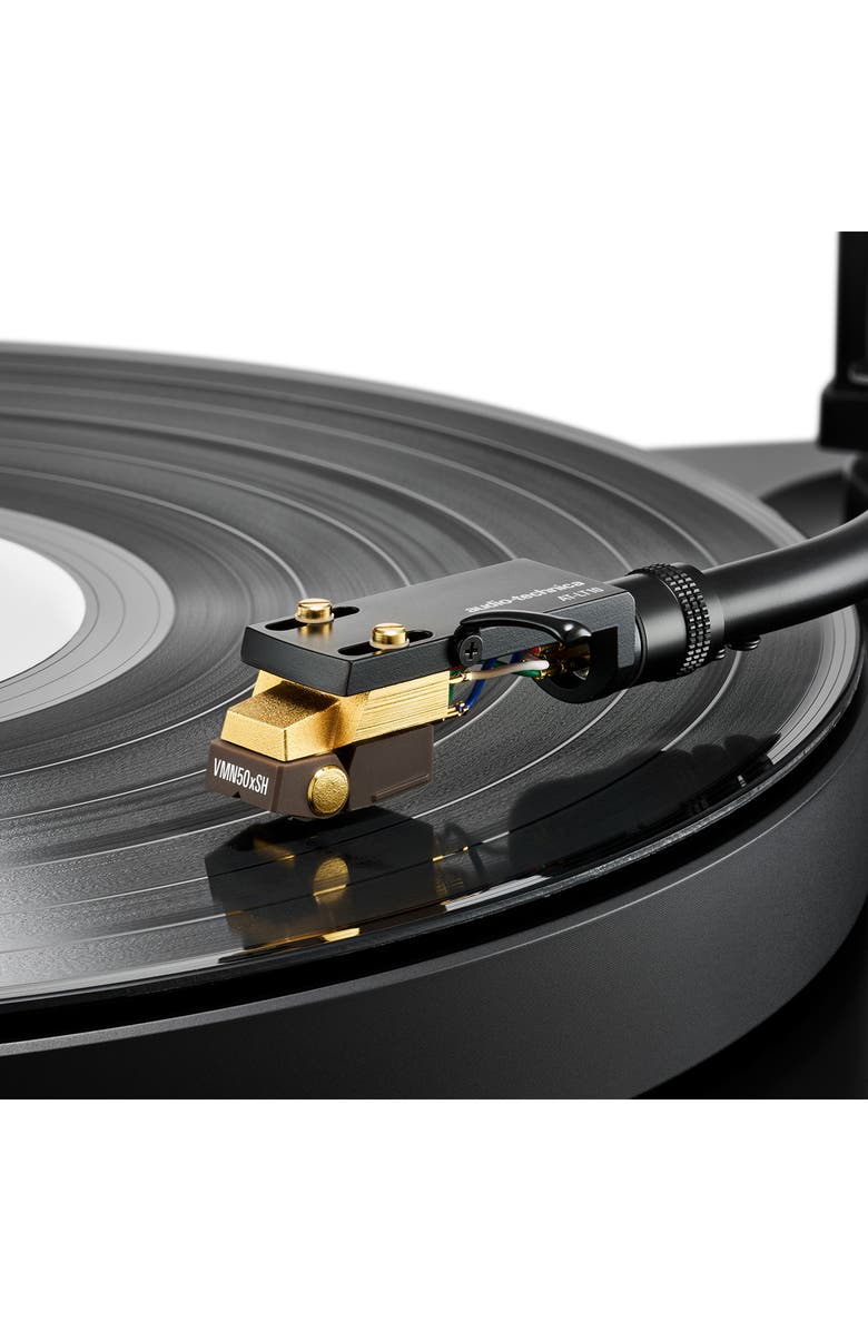 Audio-Technica AT-VM750xSH/H VMx Headshell & Shibata Dual MM Cartridge Combo Kit, Alternate, color, Black