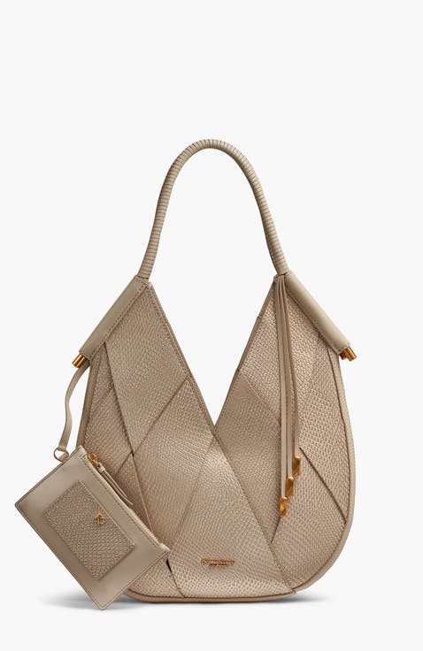 Baldwin Large Woven Mini Shoulder