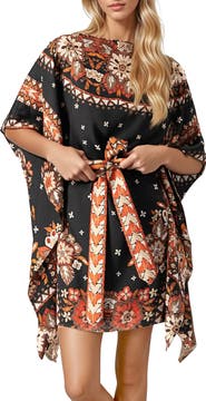 IVONNE Short dress with ribbon