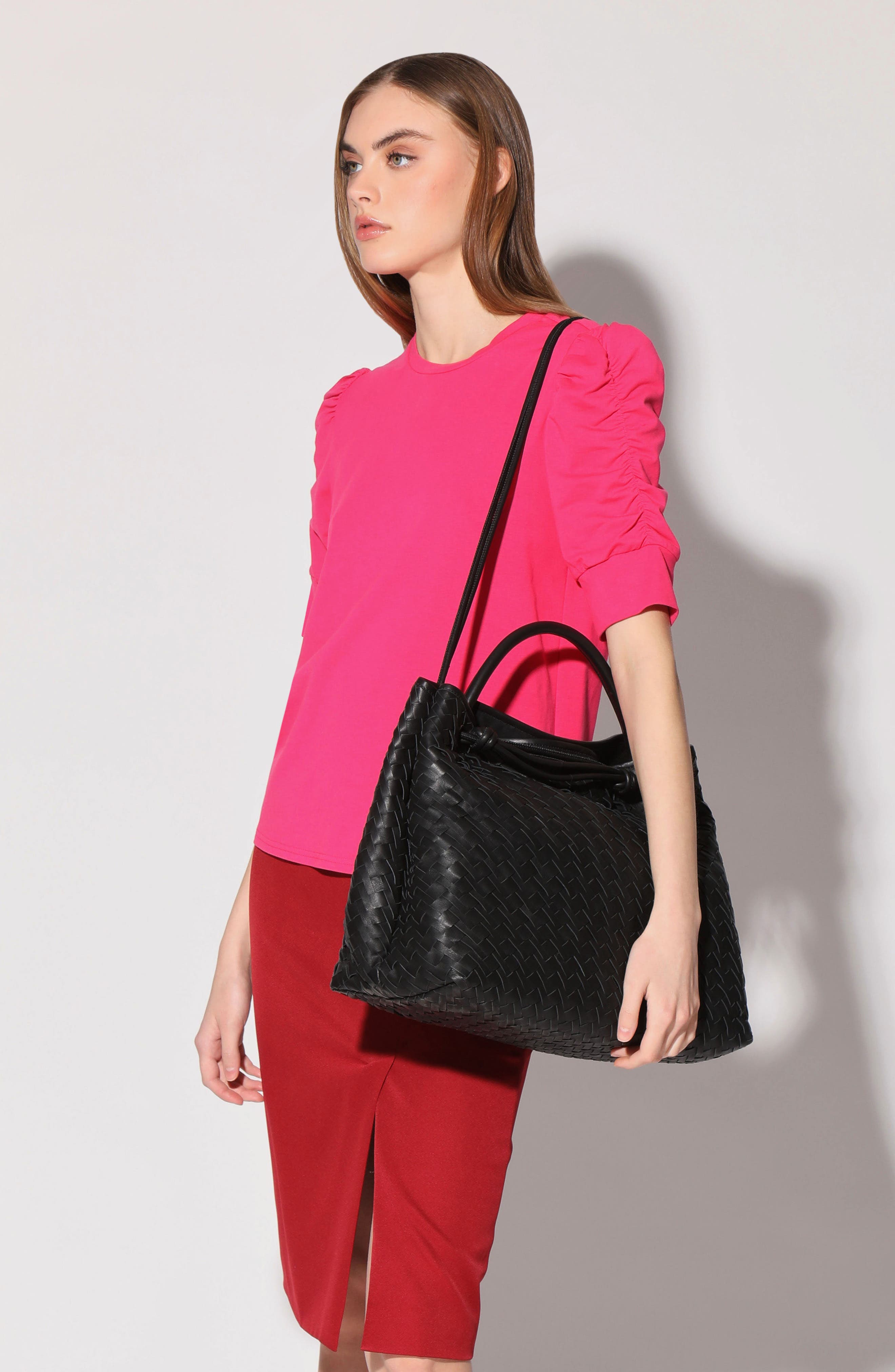 Walter Baker Hazel Large Leather Tote, Alternate, color, 