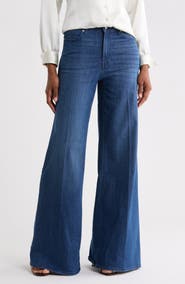 FRAME Le Slim Palazzo High Waist Wide Leg Jeans
