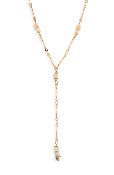 Beaded Y-Necklace