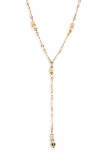 Beaded Y-Necklace