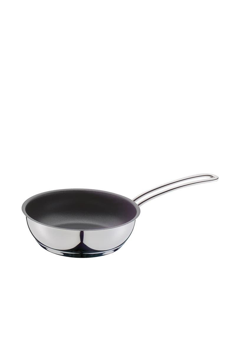 Capri Fry Pan, Non-Stick, 6.3-Inch Diameter, Main, color, Silver