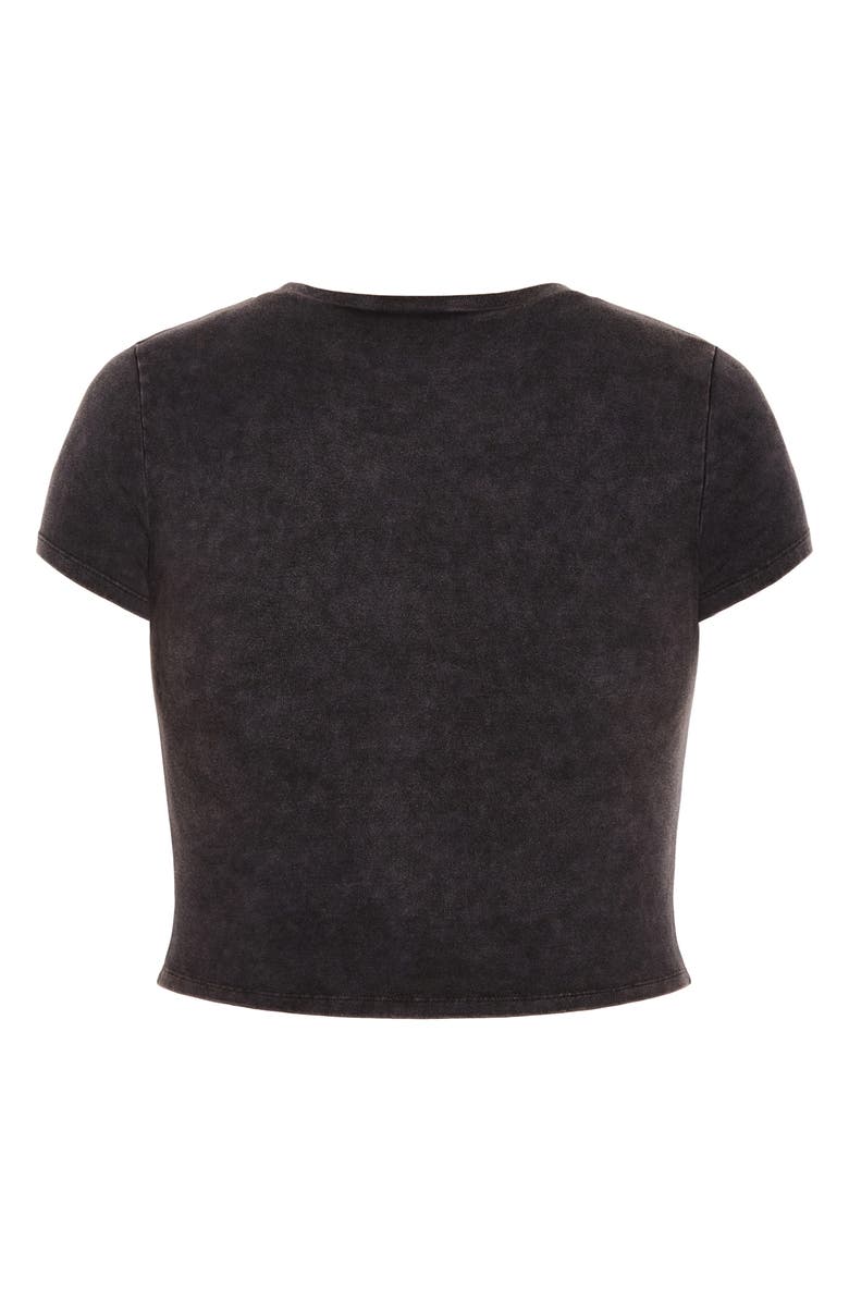 City Chic Wild & Free Crop Graphic Baby Tee, Alternate, color, Wild And Free Wash