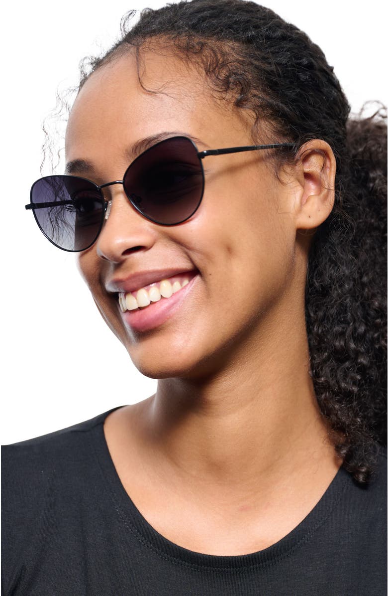 Eco Heather Sunglasses, Alternate, color, Black
