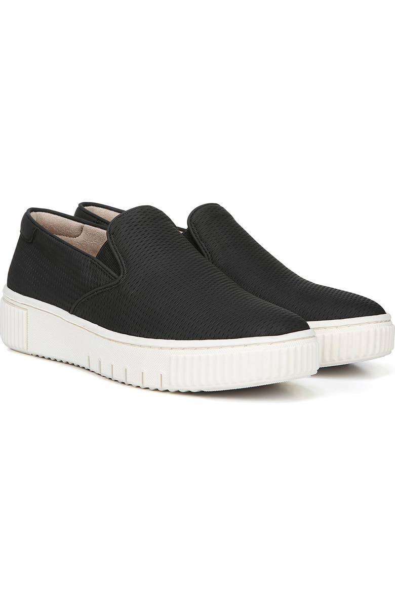 Naturalizer Tia Platform Slip-On Sneaker, Main, color, Black