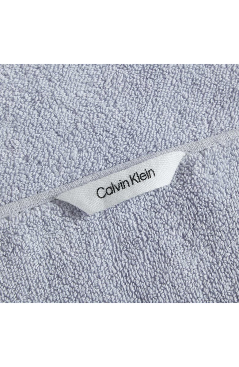 Calvin Klein Entwine 6-Piece Bath Towel Set, Alternate, color, Grey Mist Blue