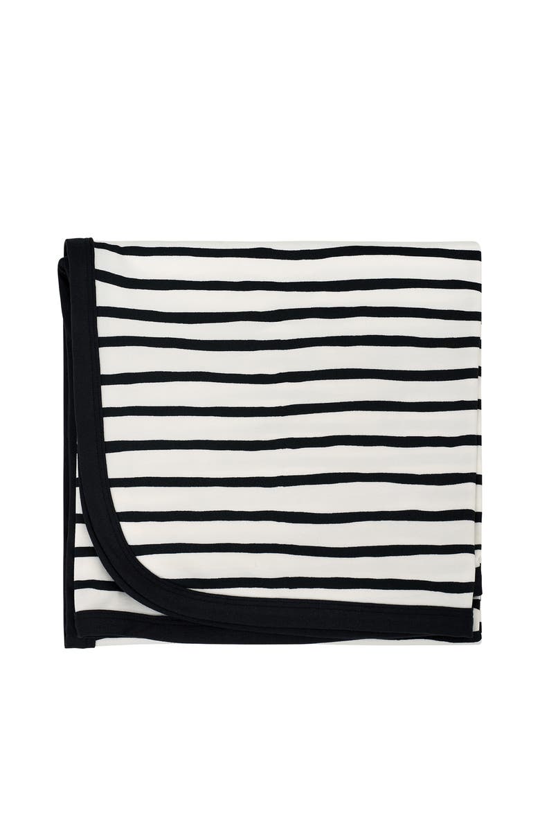 MOTHERHOOD MATERNITY Motherhood Women's Maternity Robe and Nursing Chemise Sleep Set with Baby Swaddle, Alternate, color, Core Black