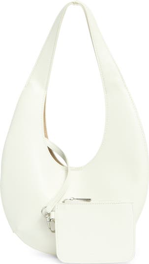 Mini Sculptural Hobo Shoulder Bag with Pouch