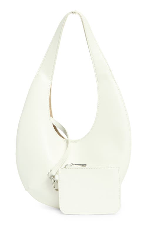 Bcbg Mini Sculptural Hobo Shoulder Bag With Pouch