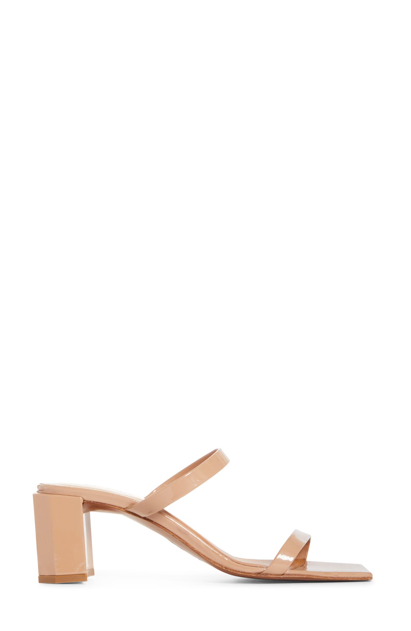 Tanya Strappy Square Toe Sandal, Alternate, color, NUDE