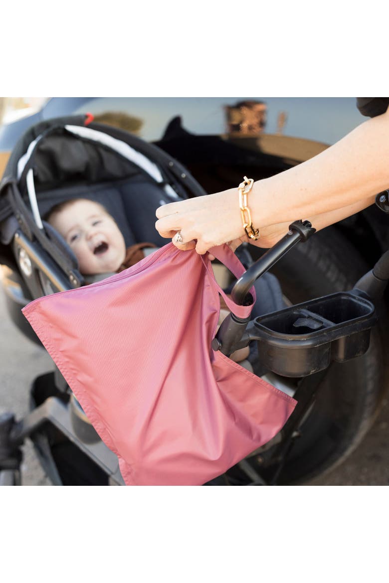 Mess-Proof Waterproof Washable Baby/Toddler Wet Bags - Solids, Alternate, color, Rose, Burgundy