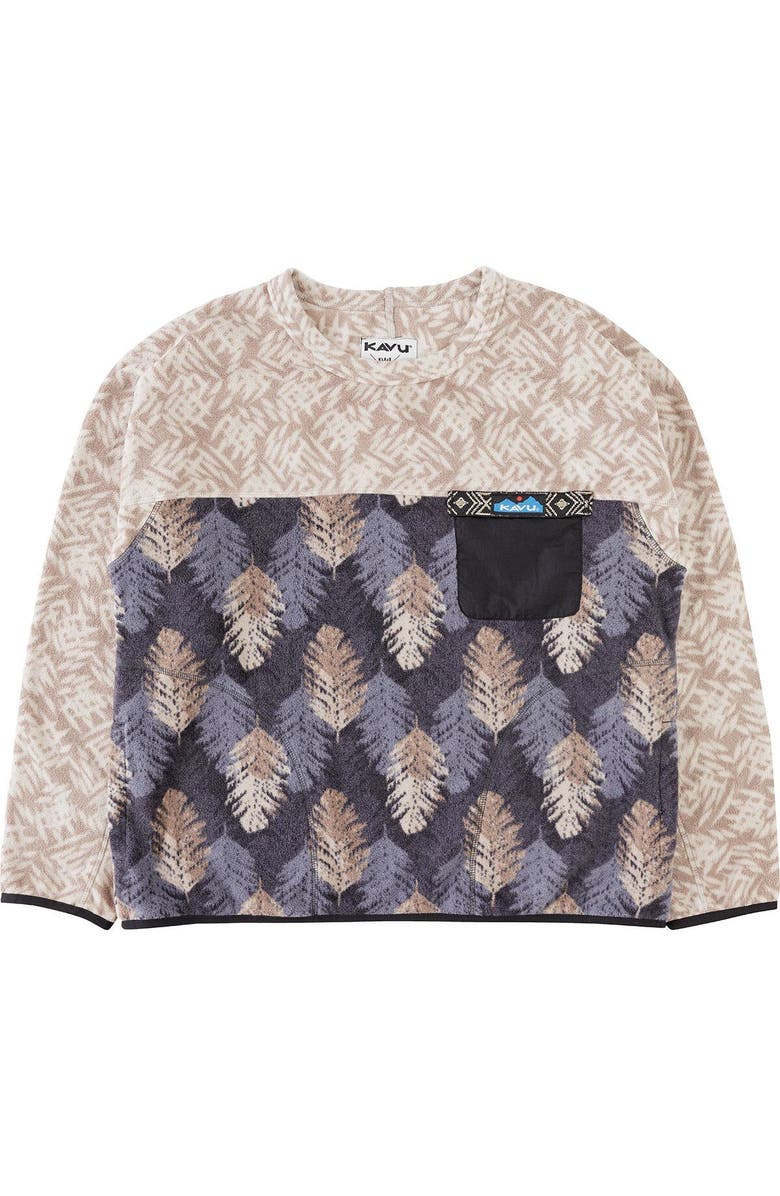 KAVU Kelowna Pullover Sweatshirt - Women's, Main, color, Leaf Layout