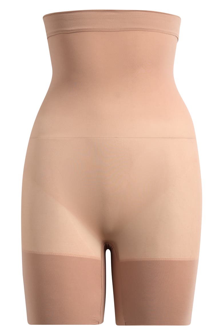 Everyday Sculpt Mid Thigh Shorts, Main, color, SIENNA
